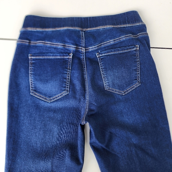 Gloria Vanderbilt All Around Slimming Effect Straight Blue Jeans 32x25 Cropped 8 - Picture 10 of 10